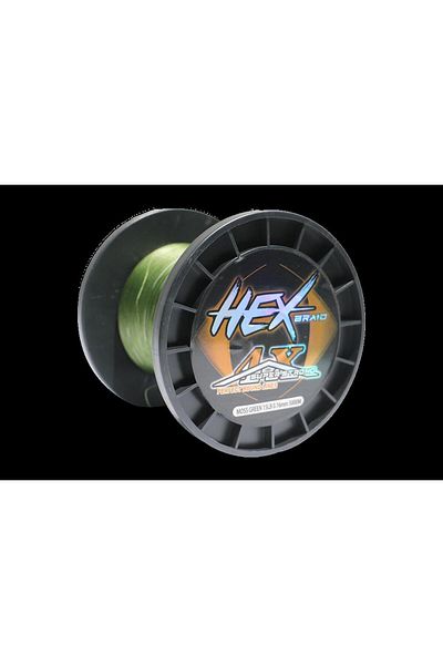 Fujin Hex Braid 4X 5000Mt Moss Green Pe Coil Thread