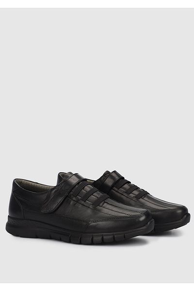 Eclipse Leather Black Women's Shoes