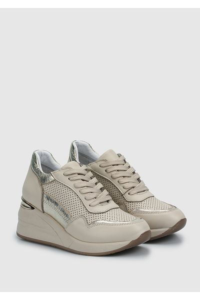 Provoq Tenis de damă din piele bej