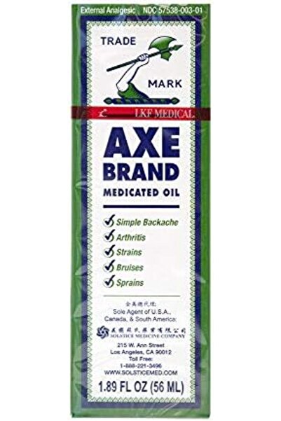 Axe (6) - Brand Medicated Oil (1.89 Fl. Oz. - 56 Ml.) - 6 bottles