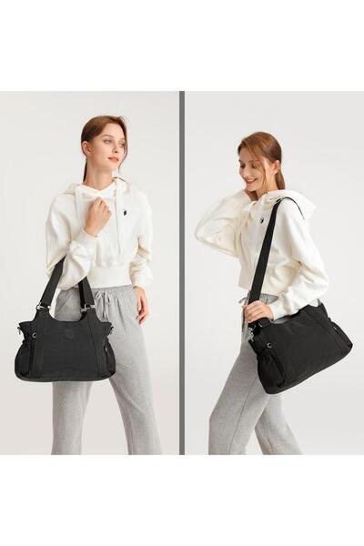 SMART BAGS Kadın Omuz Çantası Krinkıl Kumaş Smart Bags 1163