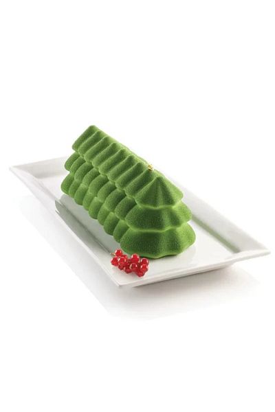 silikomart Fir silicone mold, Buche sapin, 250x89x87 mm