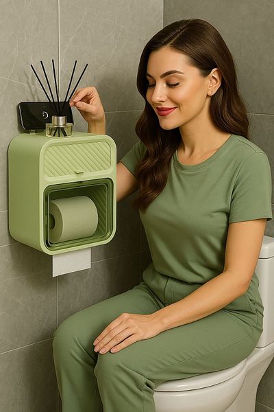 UZUNKAYA HOME Cutie de hârtie igienică |   Tip de perete |   Smartphone cu raft |   Organizator de baie |   Dispenser adeziv