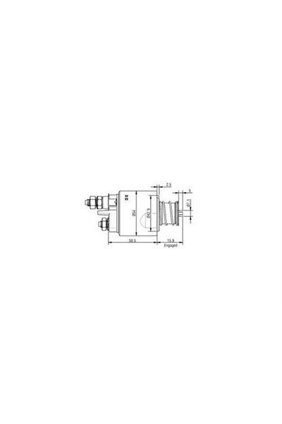 VALEO Mars Automatic 12V Fiat Albea Doblo 1.3 Multijet Opel Corsa Combo 1,3 Cdti-*5+3 - Val-594646