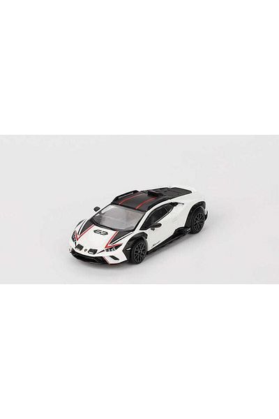 mini gt 763 Lamborghini Huracan Sterrato Bianco Asopo Lhd Model Car