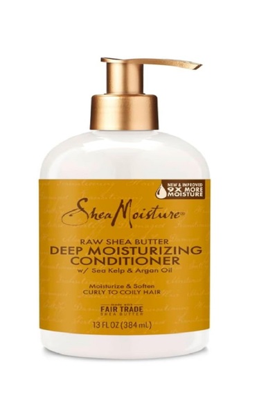 Shea Moisture بلسم ترطيب عميق للشعر بالشيا الخام من شيا مويستشر - 384 مل