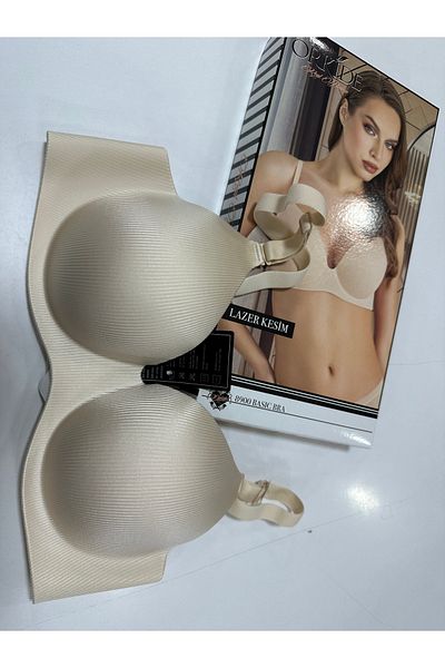 Orkide 8900 Laser Cut Hidden Underwire Seamless Empty Cup Breathable Unbreakable Cup Single Bra