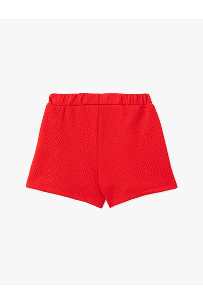 Koton Fusta mini pantaloni scurți de bază cu talie elastică sezon nou