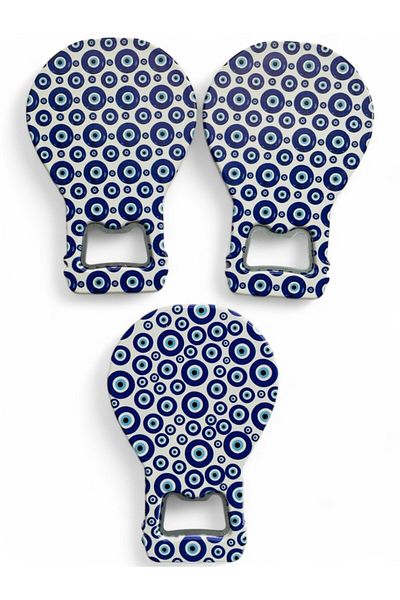 GALATA GIFT 3 Pieces Magnet Bead Bottle Opener Refrigerator and Water Bottle Opener