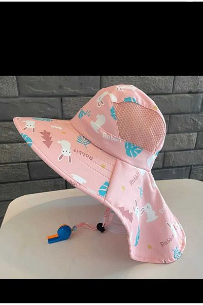 EMKSHOP Uv Protection Extra Wide Children's Hat (3-10 Years) (Breathable Fabric)