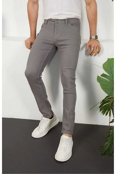 Denim Lycra Slim Fit Jeans Ανδρικό Τζιν Παντελόνι