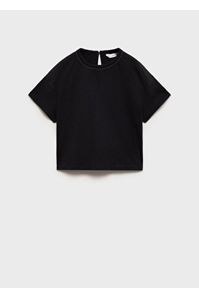 MANGO Kids Boncuk detaylı tişört