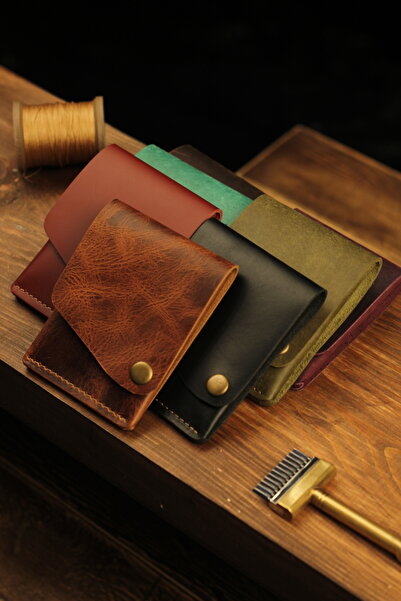 Atölye Çınar Leather Handmade CWALLET HAKİKİ DERİ CÜZDAN