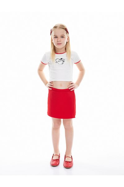 Koton New Season Basic Mini Short Skirt with Elastic Waist