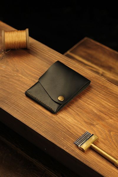 Atölye Çınar Leather Handmade Cwallet Genuine Leather Wallet