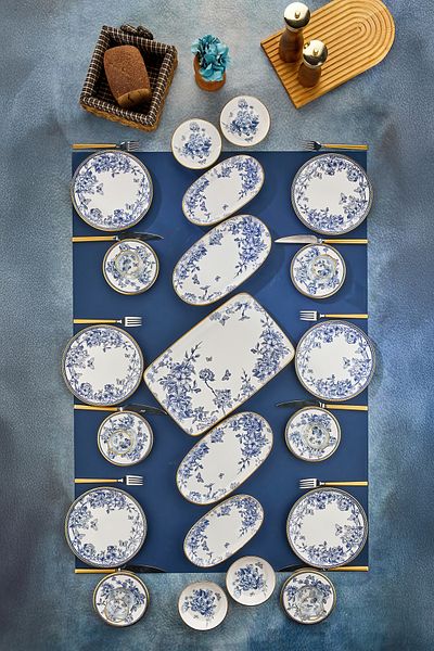 Mabeyn 27 Piece Spring Time Breakfast Set Tea Cup Set Breakfast Set