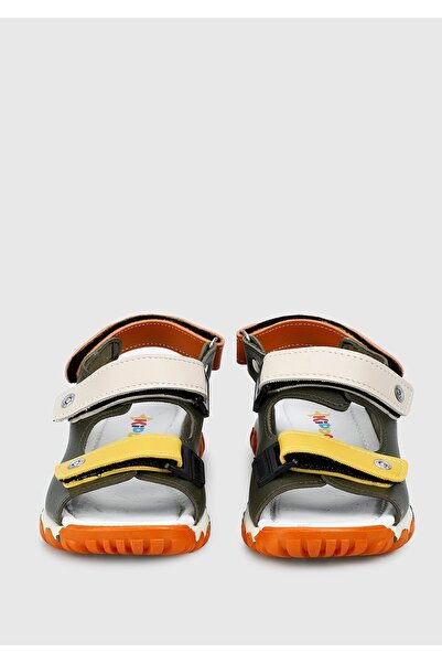 Kiddo Boy's Khaki Flat Sandals