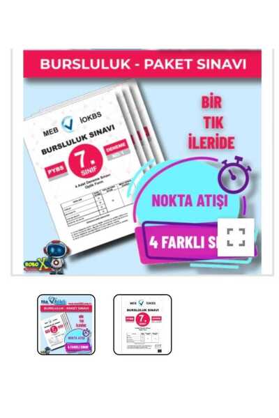 Mavitikli Yayıncılık MAVİTİKLİ CRF Akademi 7.Sınıf PYBS- İOKBS Bursluluk Sına...