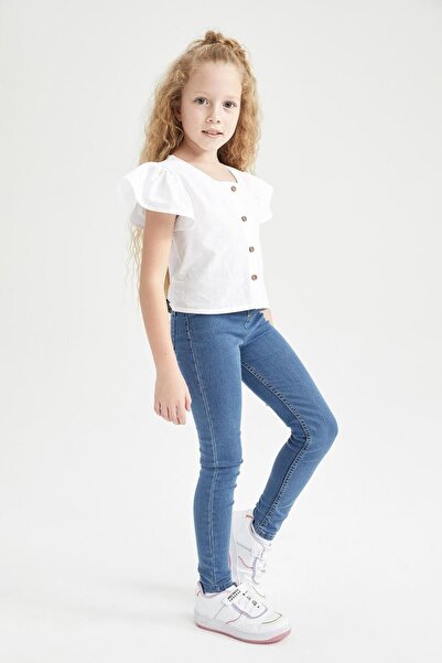 DeFacto R8607a6-22k Kız Çocuk Jean Pantolon