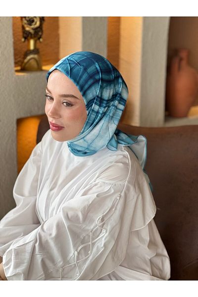 Modakaşmir Marble Tanca Silky Scarf