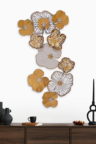 WISE Metal Wall Table, Metal Flower Wall Decoration, Hotel Home Office Wall Decoration