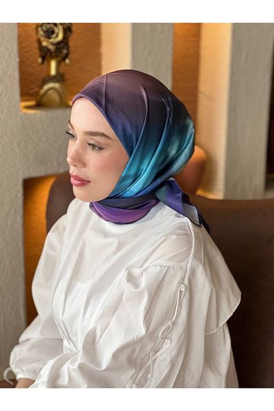Modakaşmir Degrade Pattern Tanca Silky Scarf