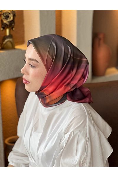 Modakaşmir Degrade Pattern Tanca Silky Scarf