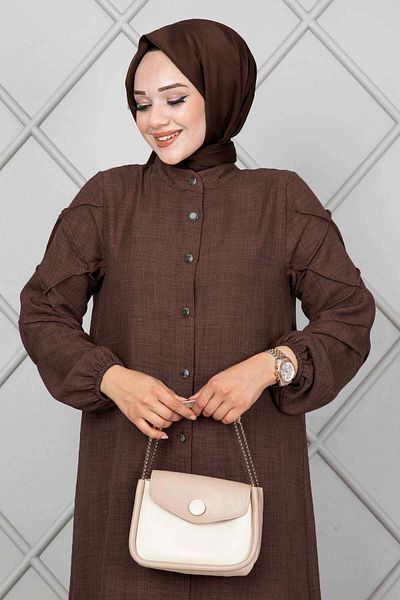 EBRUTESETTÜR Double Suit with Striped Sleeves