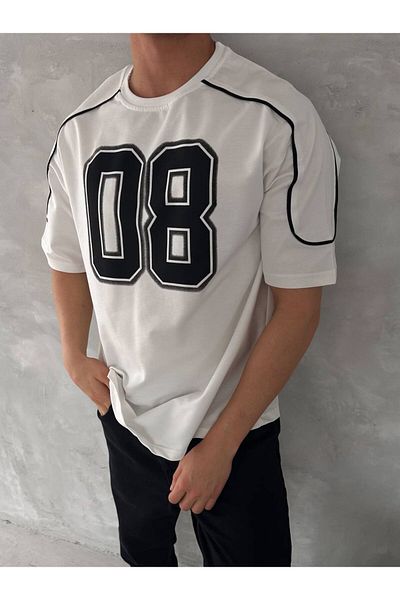 İLKCET MODA Digital Printed Unisex Oversize Tshirt