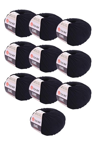 Yarnart 10 X Jeans 53 10 Πακέτο Amigurimi Κλωστή Μωρού Jeans 10 τεμάχια
