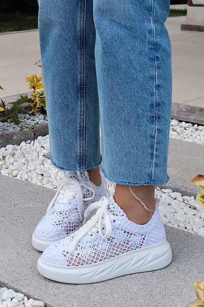 POLKA STORE Relax Comfortable Sole Lace-Up Women's Sports Shoes