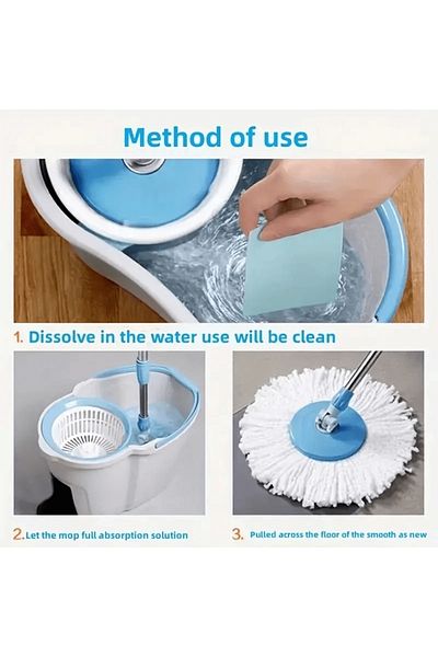 Kuzgun Ticaret Floor Cleaning Tablets, Multi-Effect Floor Cleaner - Lysine