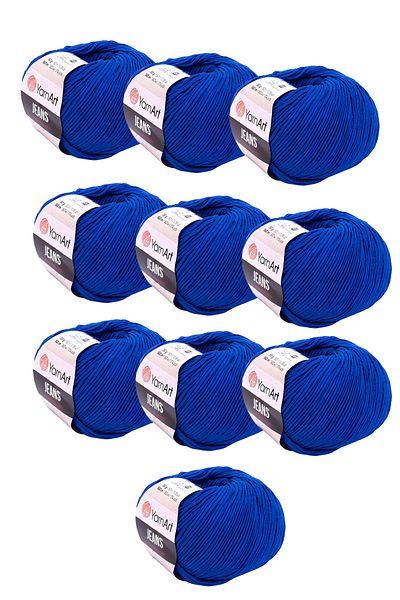 Yarnart 10 X Jeans 47 10'lu Paket Amigurimi Bebek İpi Jeans 10 Τεμάχια