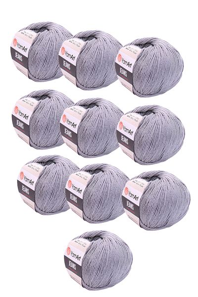 Yarnart 10 X Jeans 46 10'lu Paket Amigurimi Bebek İpi Jeans 10 τεμάχια