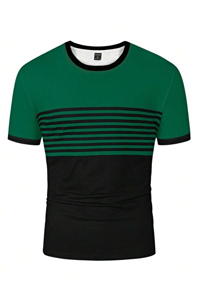 PENTHİLUS Comfortable Short-Sleeved T-Shirt with Simple and Modern Design Suitable for Men's Casual Wear