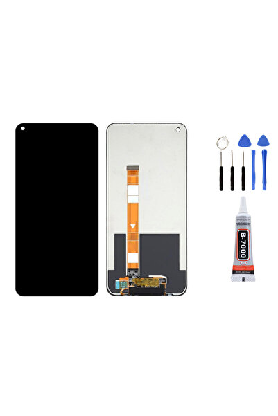 Yedcom Oppo Realme 7İ Uyumlu Ekran Dokunmatik Lcd Ekran Ön Panel Yapıştırıcı ...
