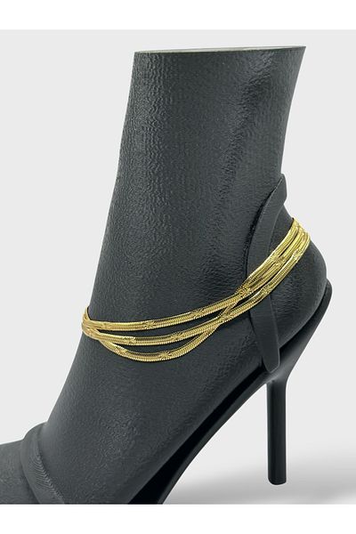 Arnes Jewelry Steel Italian Paste Anklet