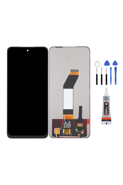 Yedcom Redmi 10 2022 Ekran Dokunmatik Lcd Ekran Ön Panel Yapıştırıcı Ve Kit