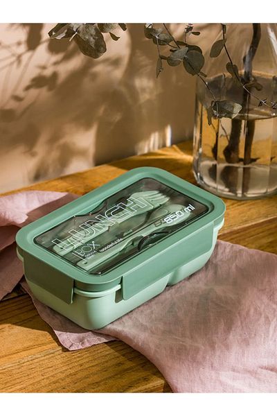 LC Waikiki Green Double Compartment Storage Paper 850 ml