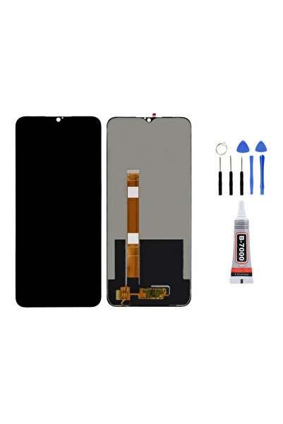 Yedcom Oppo Realme 5İ Uyumlu Ekran Dokunmatik Lcd Ekran Ön Panel Yapıştırıcı ...