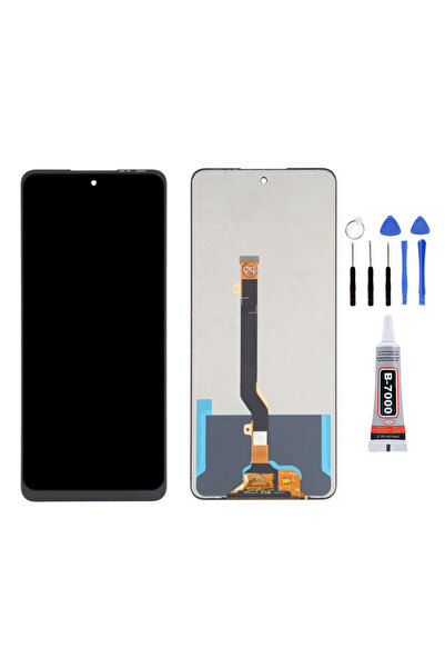 Yedcom Tecno Camon 19 Neo Ekran Dokunmatik Lcd Ekran Ön Panel Yapıştırıcı Ve Kit