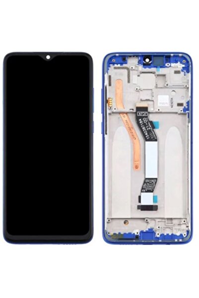 Yedcom Redmi Note 8 Pro Çıtalı Mavi Lcd Ekran ve Dokunmatik Komple Ekran