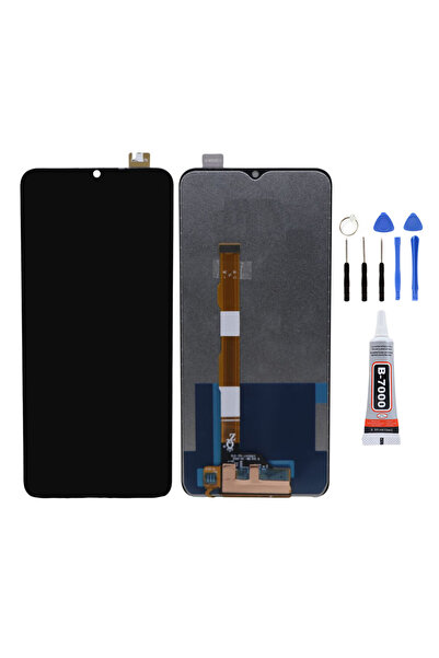 Yedcom Vivo Y17S Ekran Dokunmatik Lcd Ekran Ön Panel Yapıştırıcı Ve Kit
