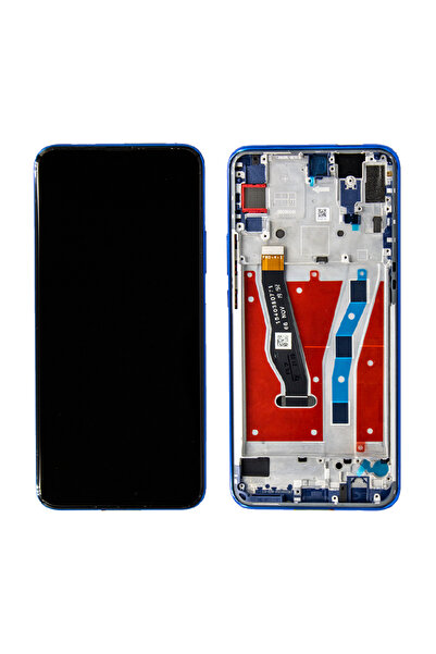 Yedcom Huawei Y9 Prime 2019 Çıtalı Mavi Uyumlu Lcd Ekran ve Dokunmatik Komple...