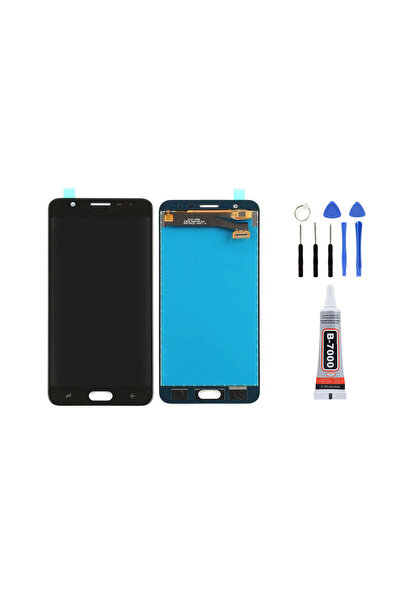 TamirCep Samsung J7 PRİME 2 G611F SİYAH Uyumlu Ekran Lcd Dokunmatik Tamir Set...