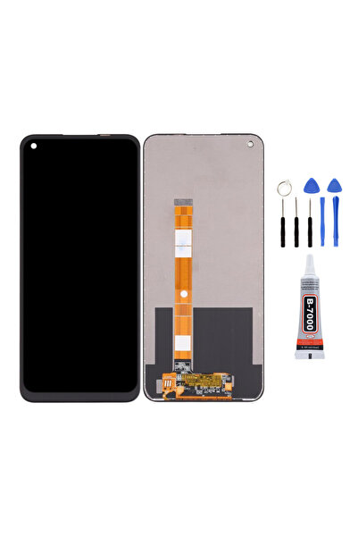 Yedcom Oppo A55 Uyumlu Ekran Dokunmatik Lcd Ekran Ön Panel Yapıştırıcı Ve Kit