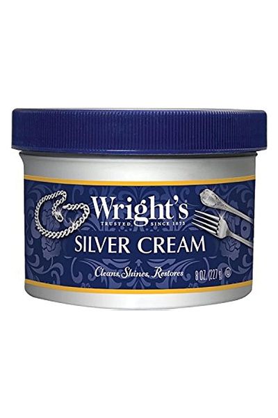 Wright's Silver Cleaner and Polish Cream Gently Clean and Remove Tarnish Without Scratching