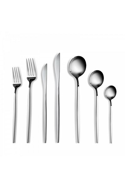 Karaca Orion Platin 12-Personen 84-Teiliges Besteckset
