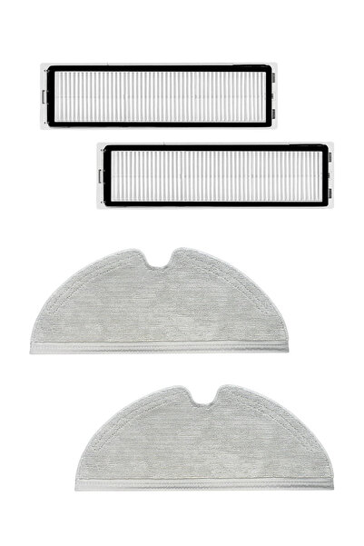 ROPALDE Set de 4 piese de schimb compatibile cu aspiratorul robot Dreame D9