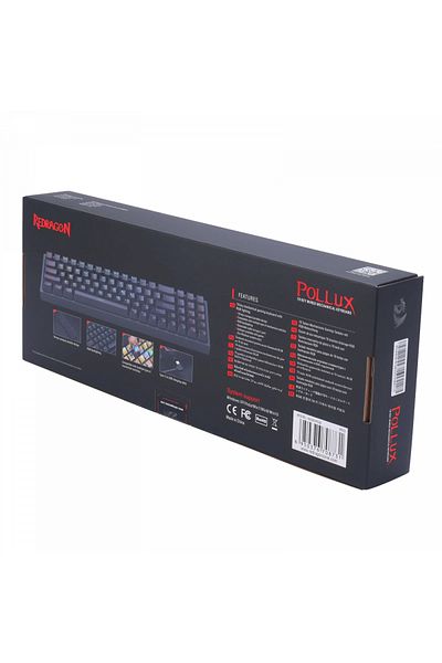 REDRAGON لوحة مفاتيح الألعاب السلكية K628 Pollux 75% RGB